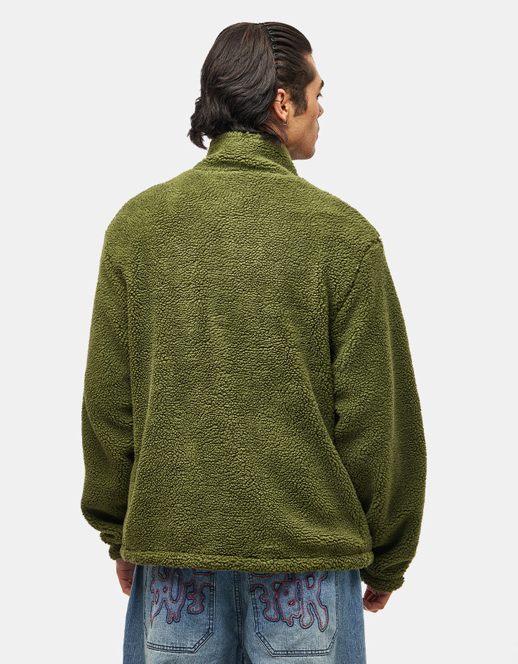 Butter Goods Terrain Highpile Fleece - Moss