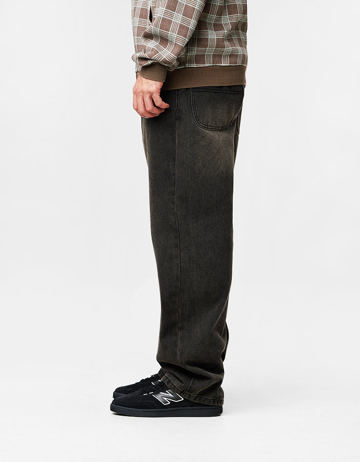 Butter Goods Racer Denim Jeans - Faded Black