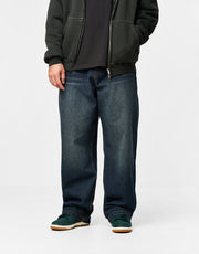 Butter Goods Blotch Denim Jeans - Streaky Navy