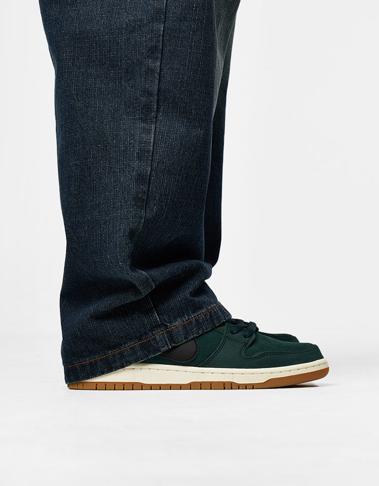 Butter Goods Blotch Denim Jeans - Streaky Navy