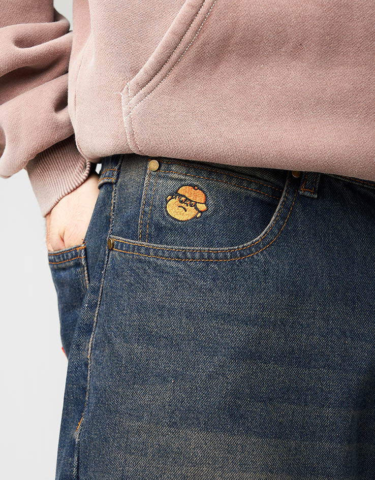 Butter Goods Santosuosso Denim Jeans - Dark Navy Tint