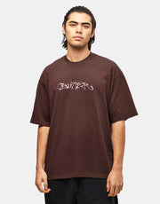 Butter Goods Scrawling T-Shirt - Chestnut