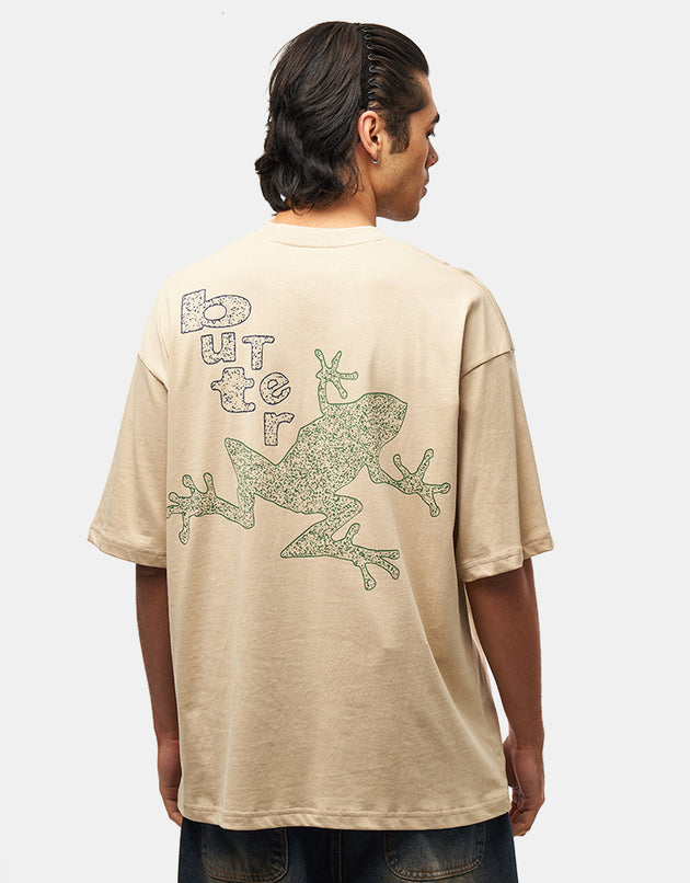 Butter Goods Croaker T-Shirt - Taupe