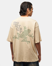 Butter Goods Croaker T-Shirt - Taupe