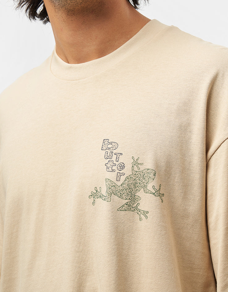 Butter Goods Croaker T-Shirt - Taupe
