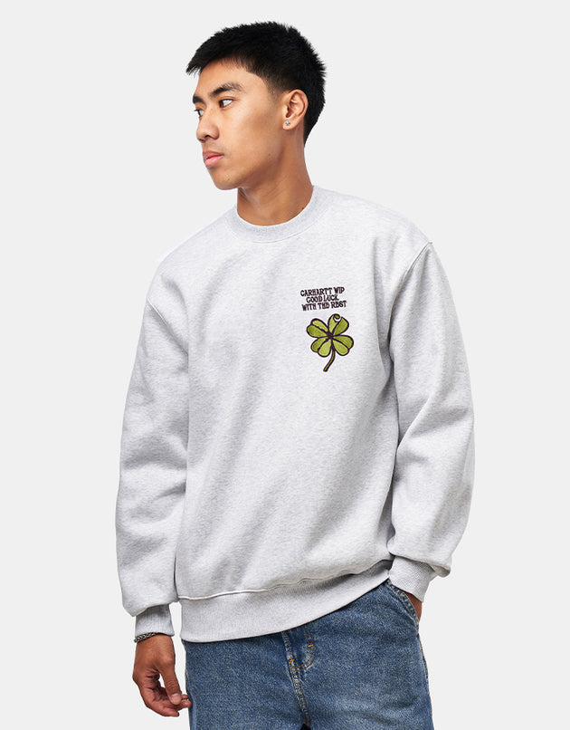 Carhartt WIP Clover Sweat - Ash Heather