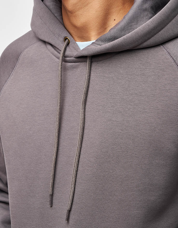 Carhartt WIP Hooded Chase Sweat - Porphyry/Gold