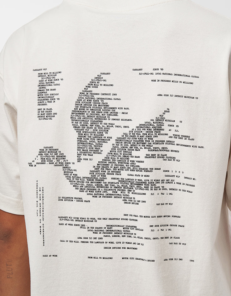 Carhartt WIP S/S Punched T-Shirt - Wax