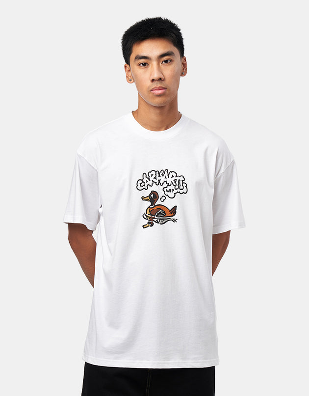 Carhartt WIP S/S Duck Duck T-Shirt - White