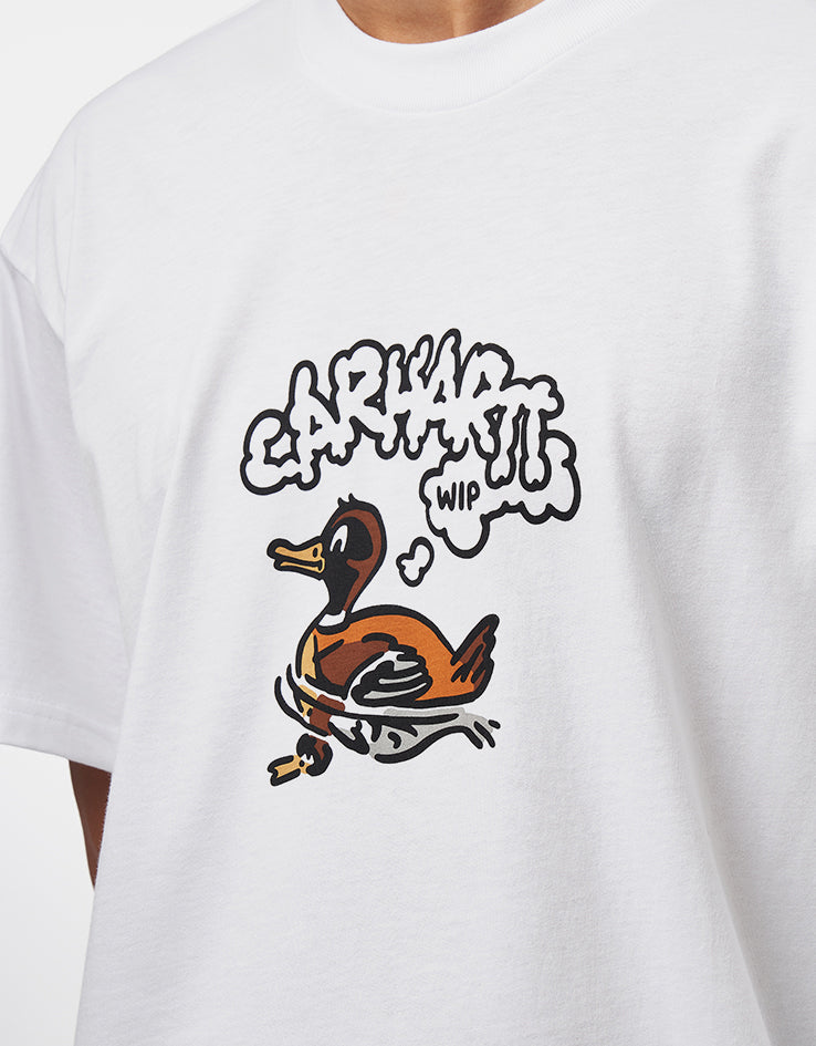 Carhartt WIP S/S Duck Duck T-Shirt - White