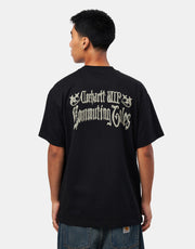 Carhartt WIP S/S Commuting Tales T-Shirt - Black