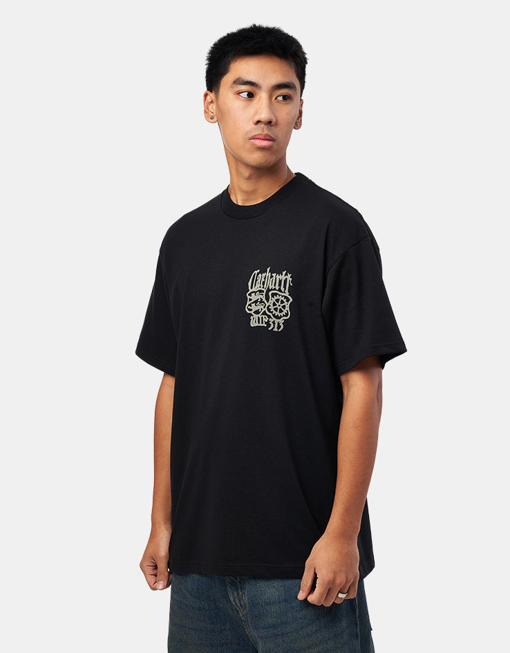 Carhartt WIP S/S Commuting Tales T-Shirt - Black