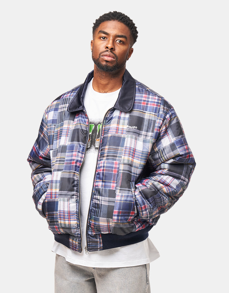 HUF Clothiers Reversible Flight Jacket - Navy