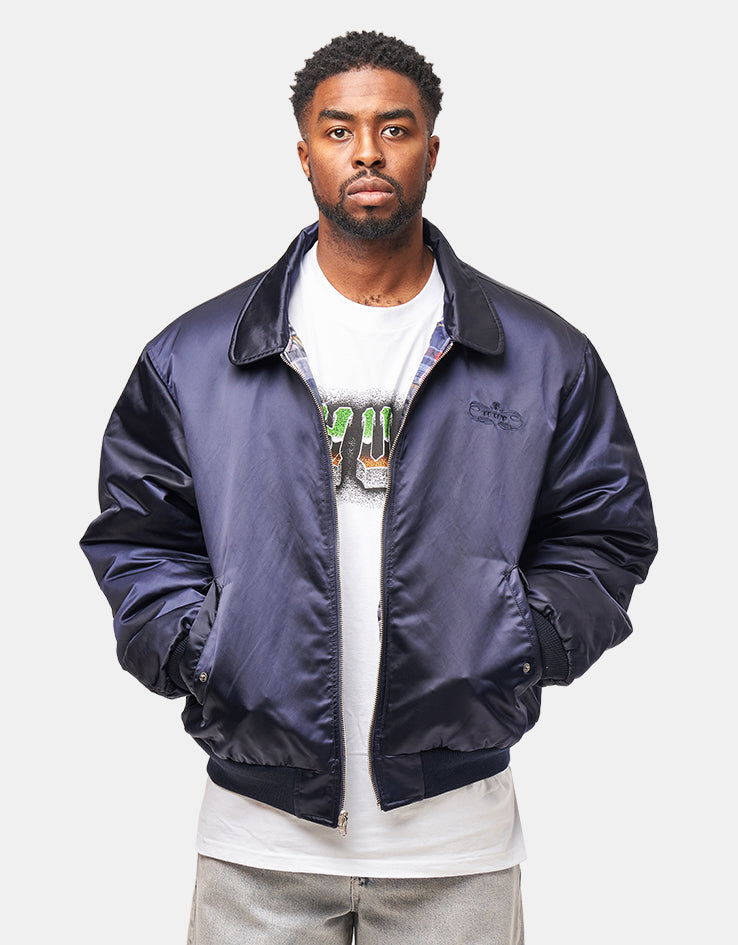 HUF Clothiers Reversible Flight Jacket - Navy