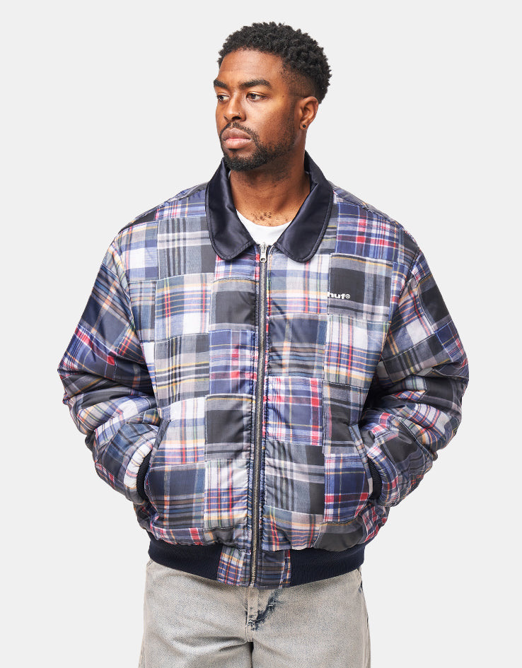 HUF Clothiers Reversible Flight Jacket - Navy