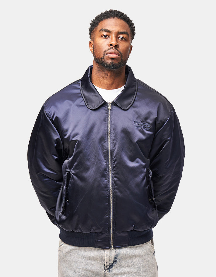 HUF Clothiers Reversible Flight Jacket - Navy