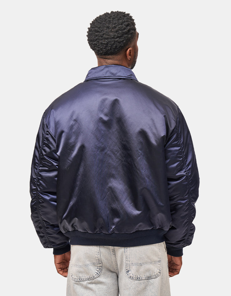 HUF Clothiers Reversible Flight Jacket - Navy