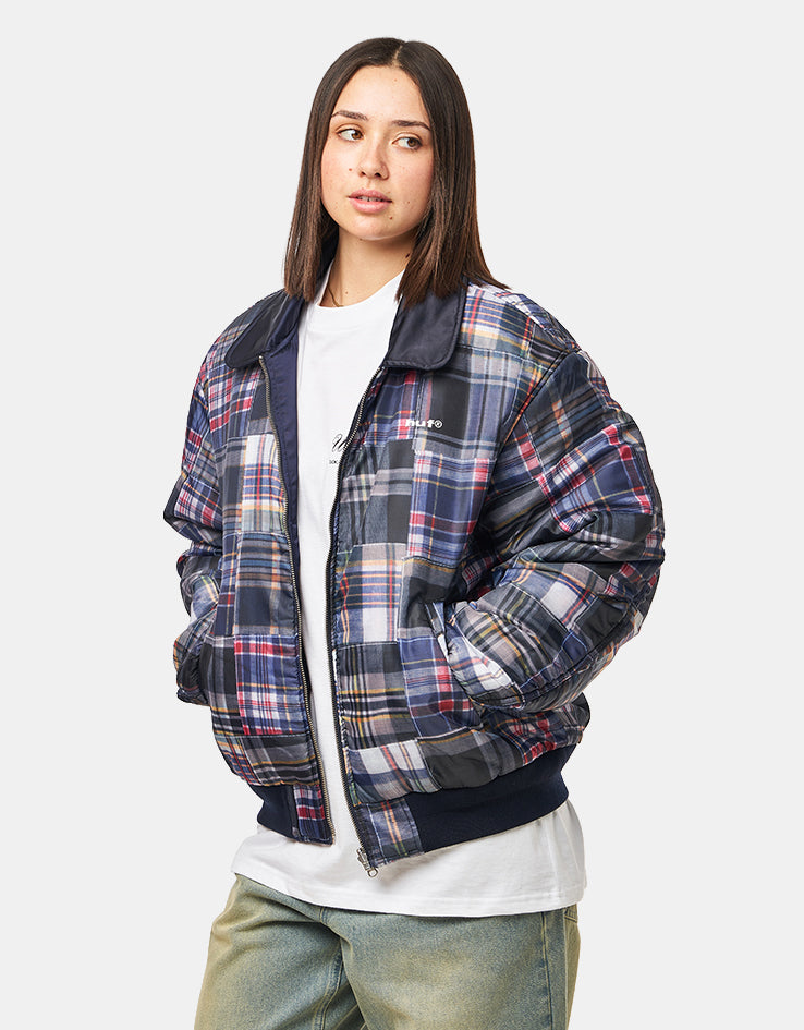 HUF Clothiers Reversible Flight Jacket - Navy