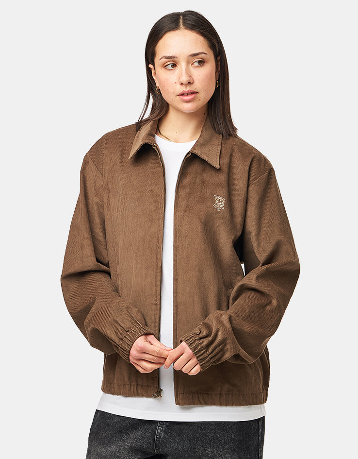 HUF 89 Corduroy Shop Jacket - Chocolate