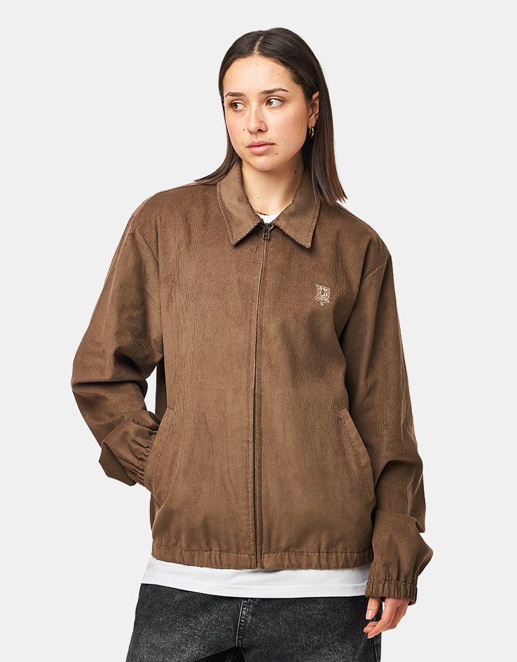 HUF 89 Corduroy Shop Jacket - Chocolate