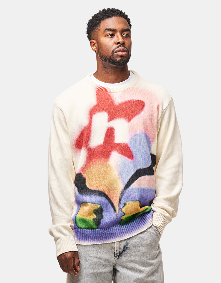 HUF Soft Focus Crewneck Sweater - Multi