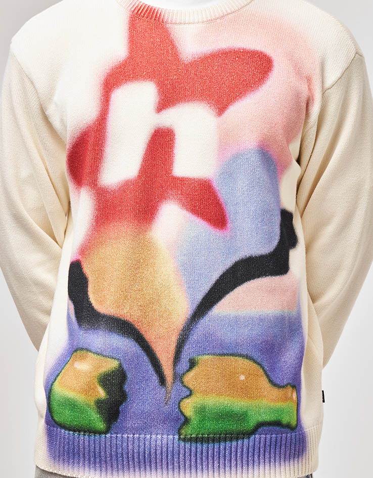 HUF Soft Focus Crewneck Sweater - Multi
