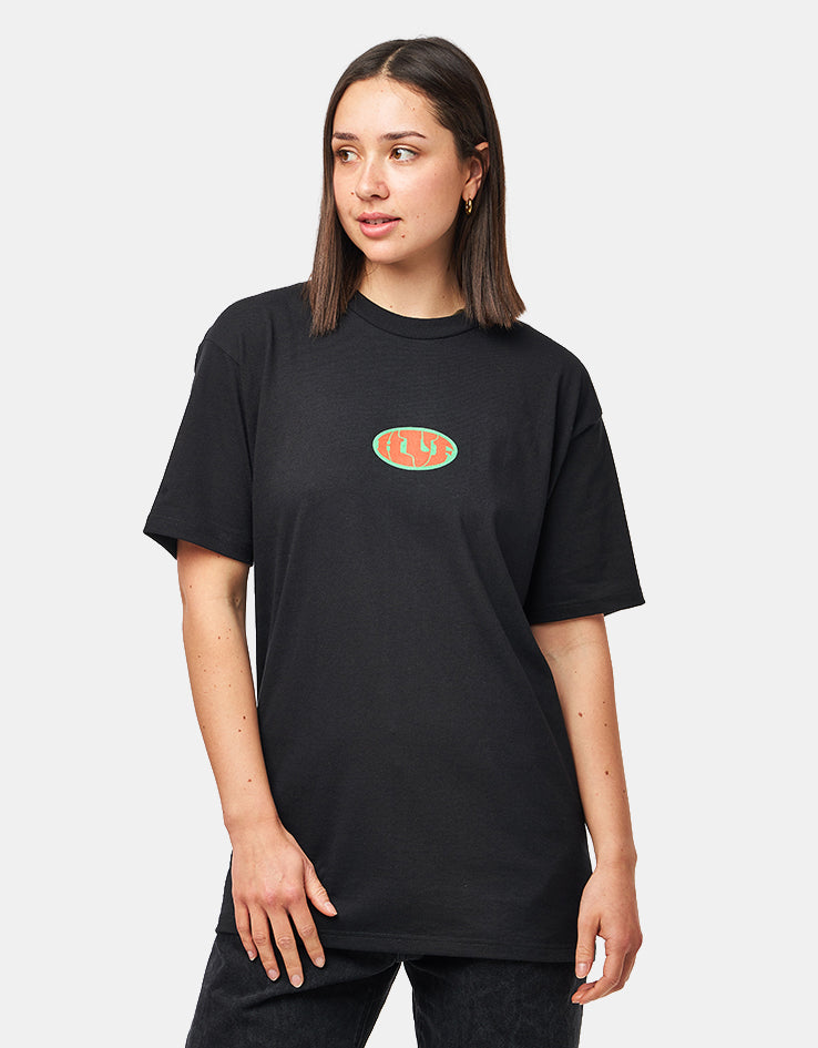 HUF Warped T-Shirt - Black