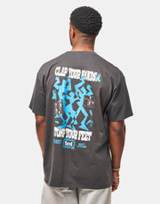 HUF Everybody Get Loose T-Shirt - Vintage Black