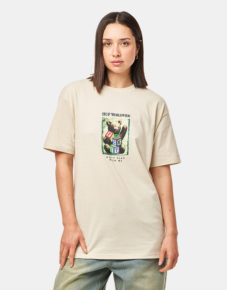 HUF Gift Bear T-Shirt - Bleach