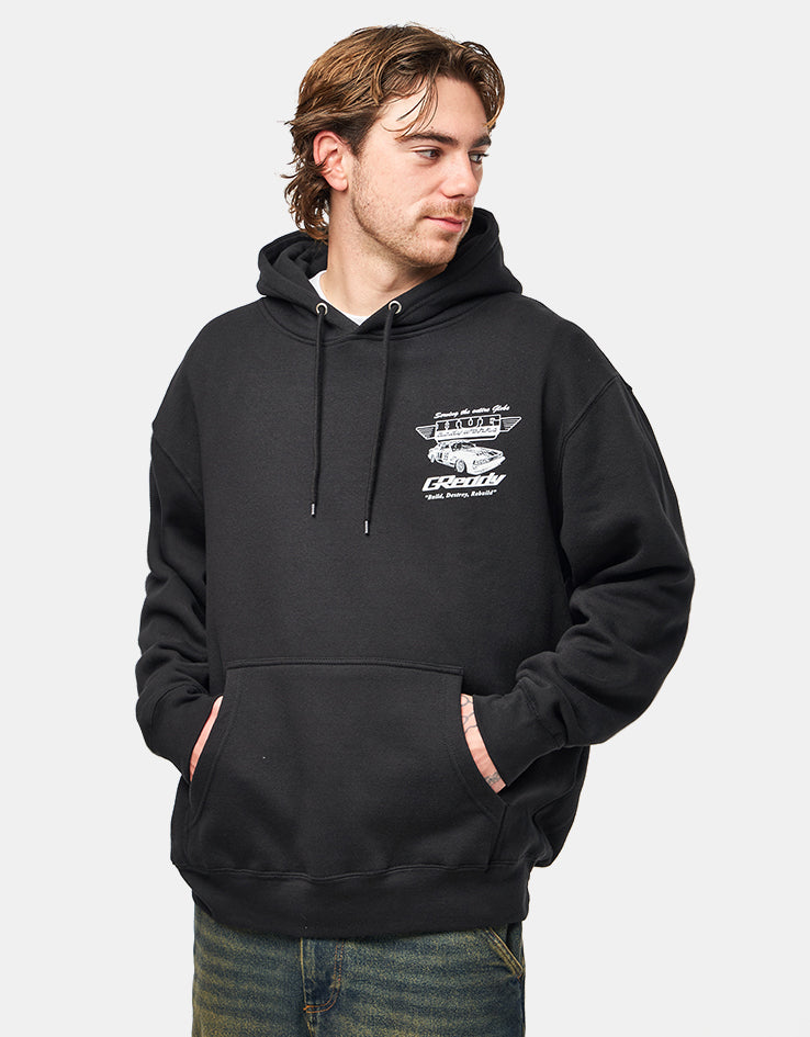 HUF x GReddy Body Works Pullover Hoodie - Black