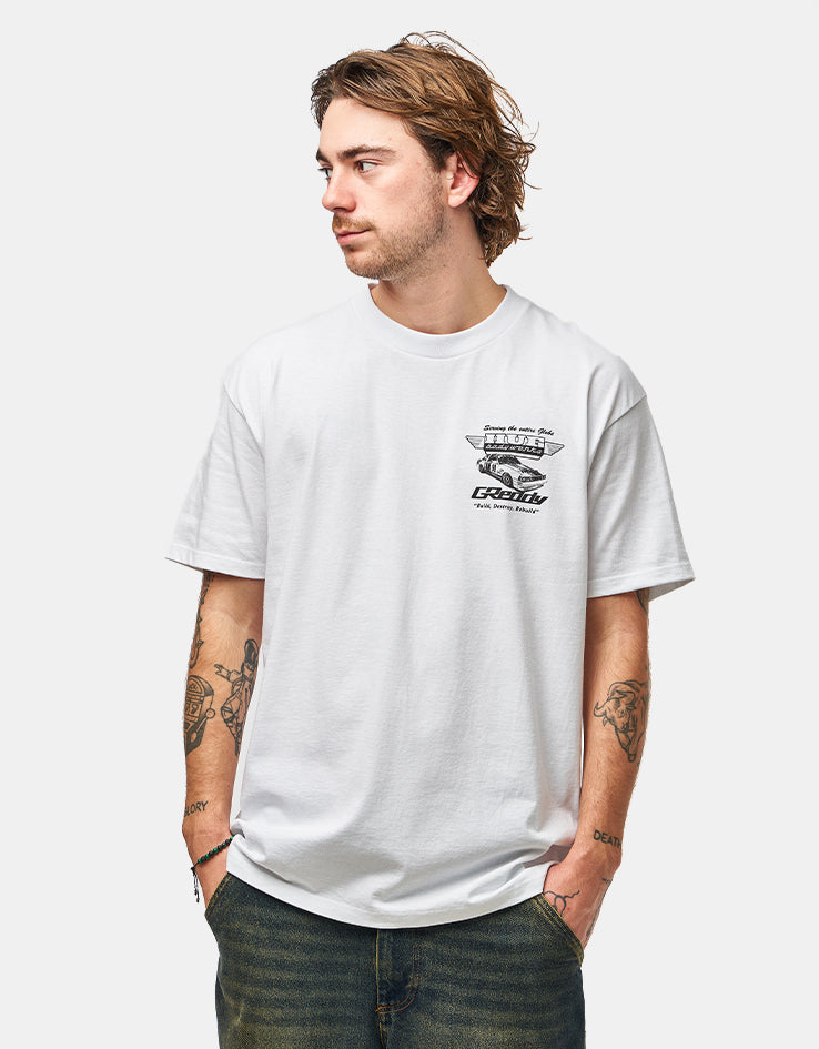 HUF x GReddy Body Works T-Shirt - White