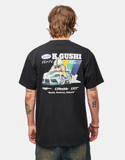 HUF x GReddy Gushi T-Shirt - Black