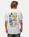 HUF x GReddy Parts T-Shirt - White