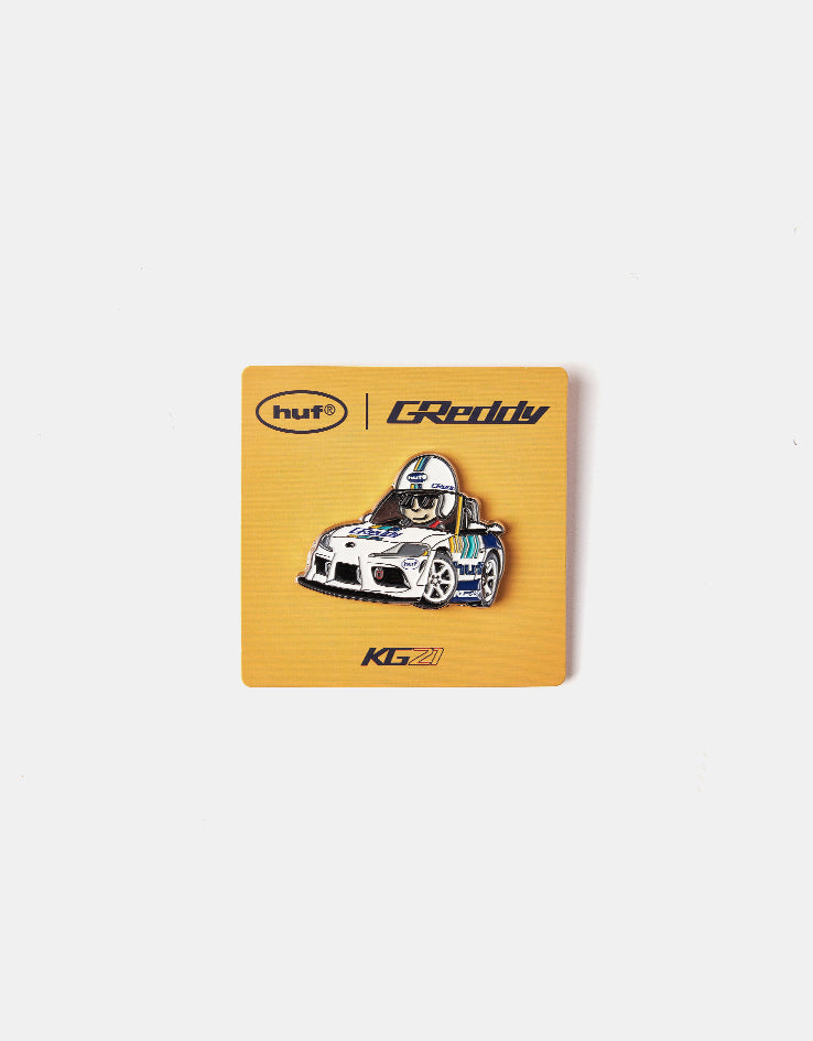 HUF x GReddy Gushi Pin - Multi