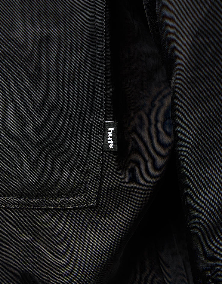 HUF x Thrasher Trucker Jacket - Black