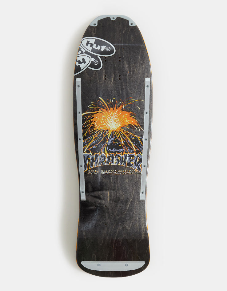 HUF x Thrasher Meltdown Skateboard Crusier Deck - 9.375"