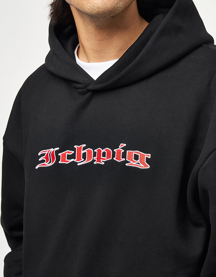 ICHPIG Legions Cordless Pullover Hoodie - Black
