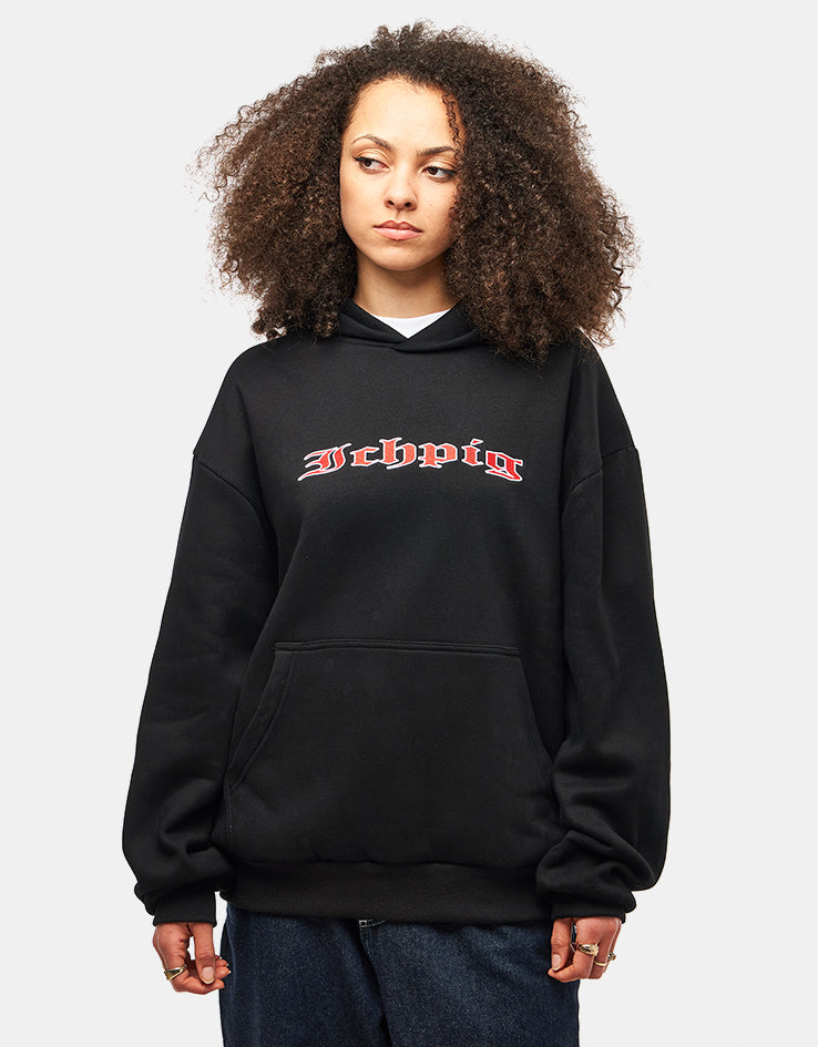 ICHPIG Legions Cordless Pullover Hoodie - Black