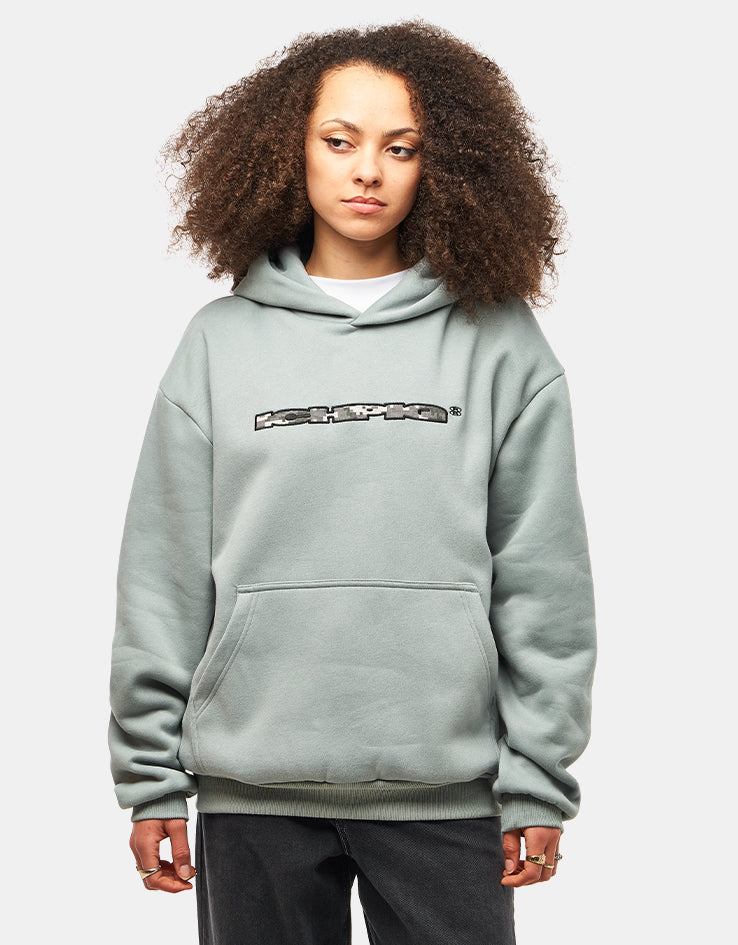 ICHPIG Digi Cordless Pullover Hoodie - Mist