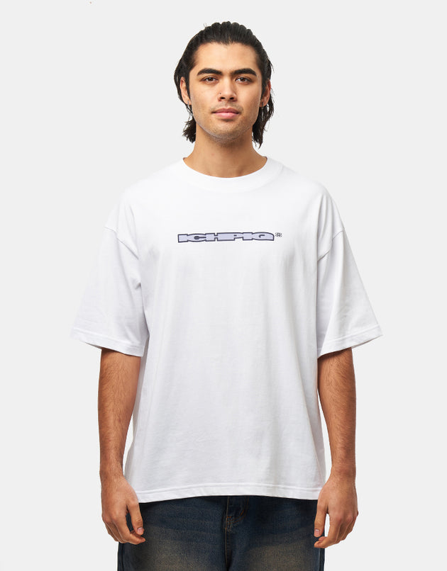 ICHPIG Fused Logo T-Shirt - White