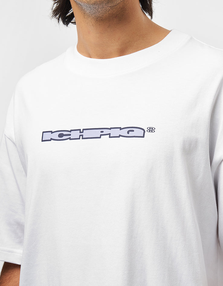 ICHPIG Fused Logo T-Shirt - White