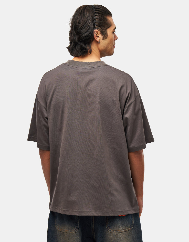 ICHPIG Torsion T-Shirt - Gun Metal