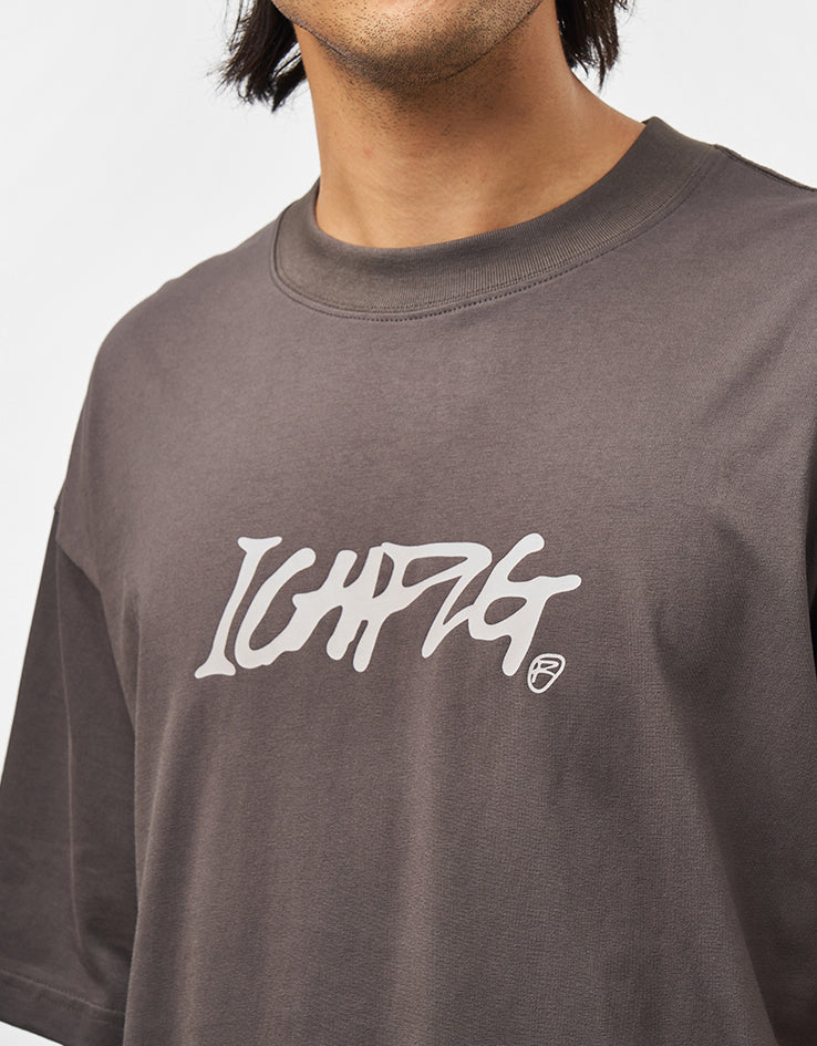 ICHPIG Torsion T-Shirt - Gun Metal