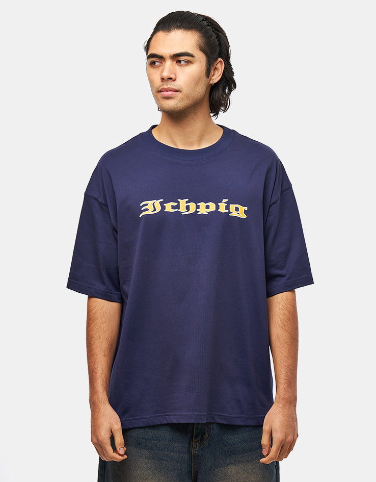 ICHPIG Legions T-Shirt - Navy/Yellow