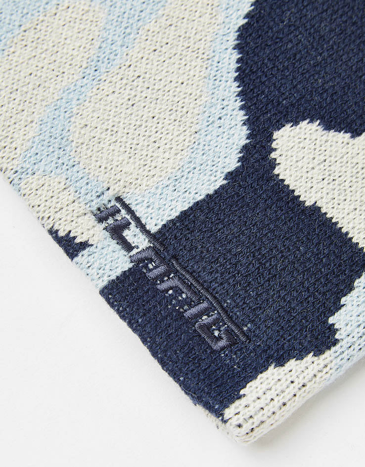 ICHPIG Glyph Skull Beanie - Oceanic