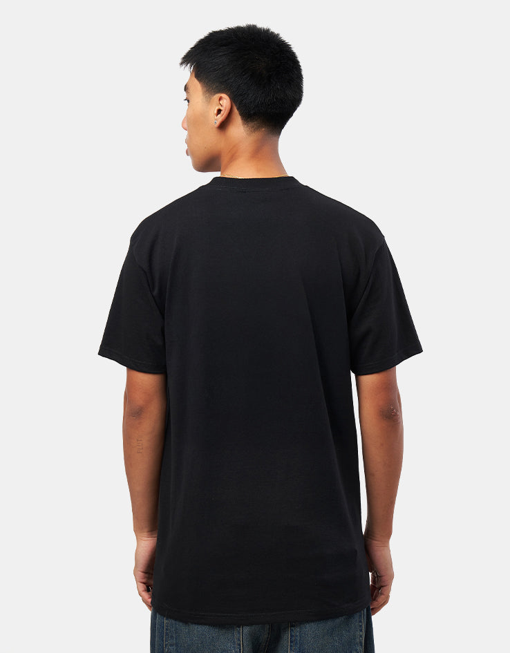 Thrasher x Spitfire Big Head Outline T-Shirt - Black