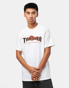 Thrasher x Spitfire Big Head Outline T-Shirt - White