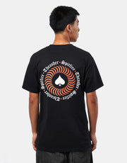 Thrasher x Spitfire The End Oath T-Shirt - Black