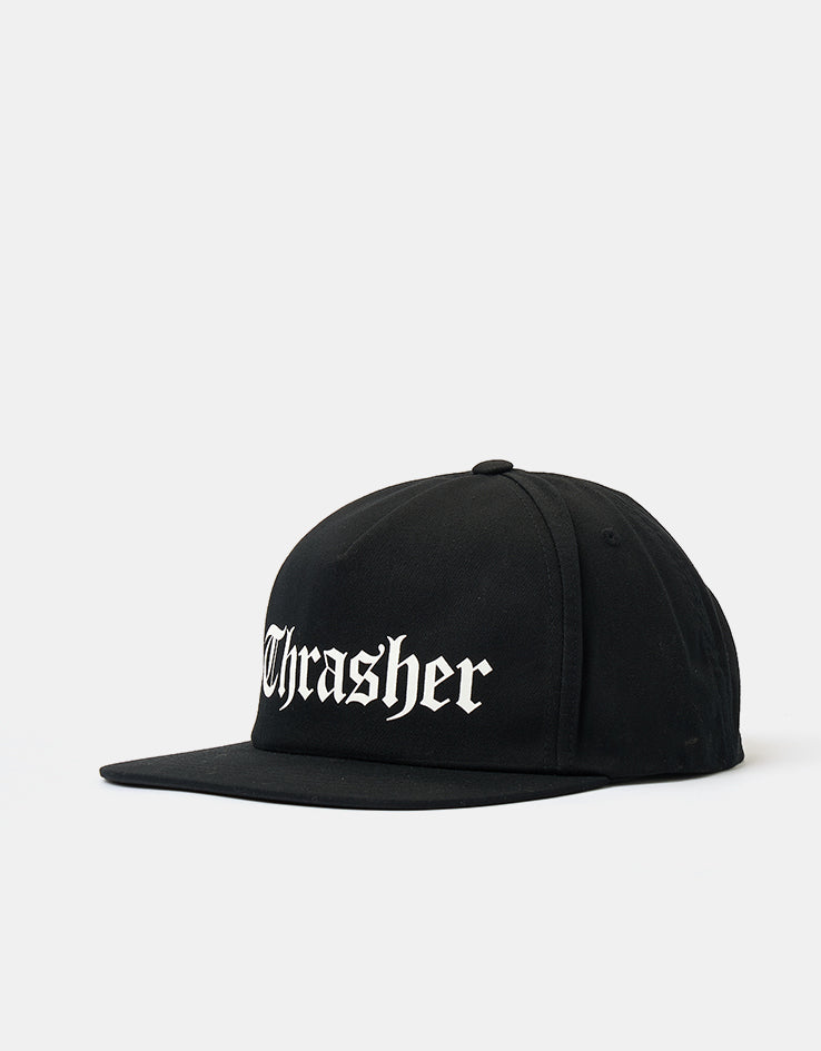 Thrasher x Spitfire The End Oath Cap - Black
