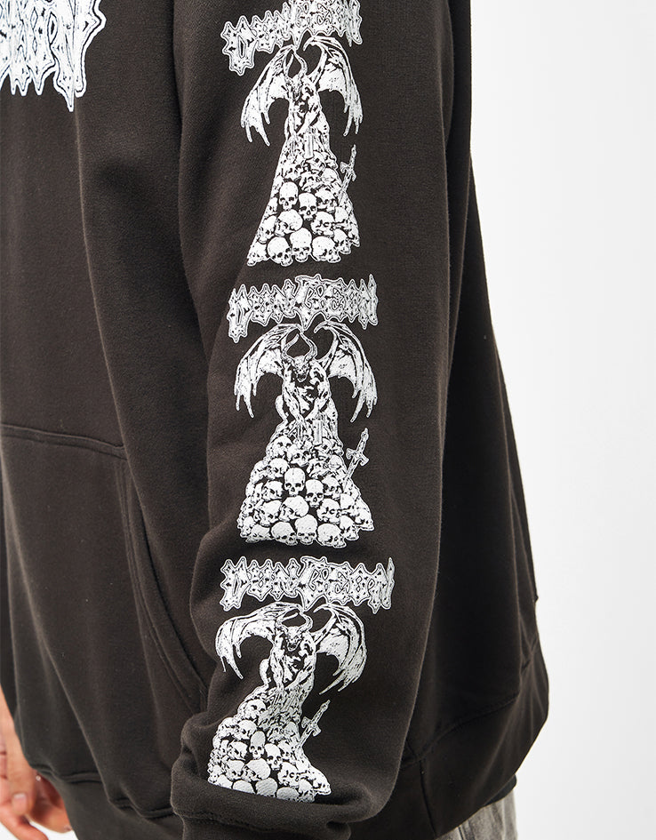 Dungeon Ritual Steel Pullover Hoodie - Black